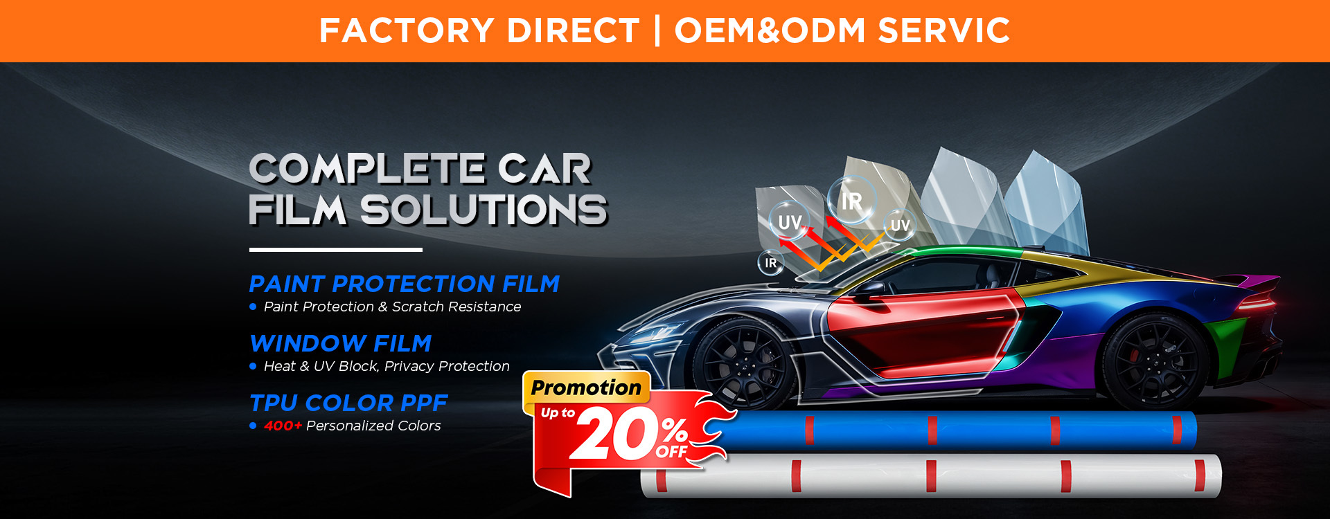 качество Фильм предохранения от краски автомобиля завод